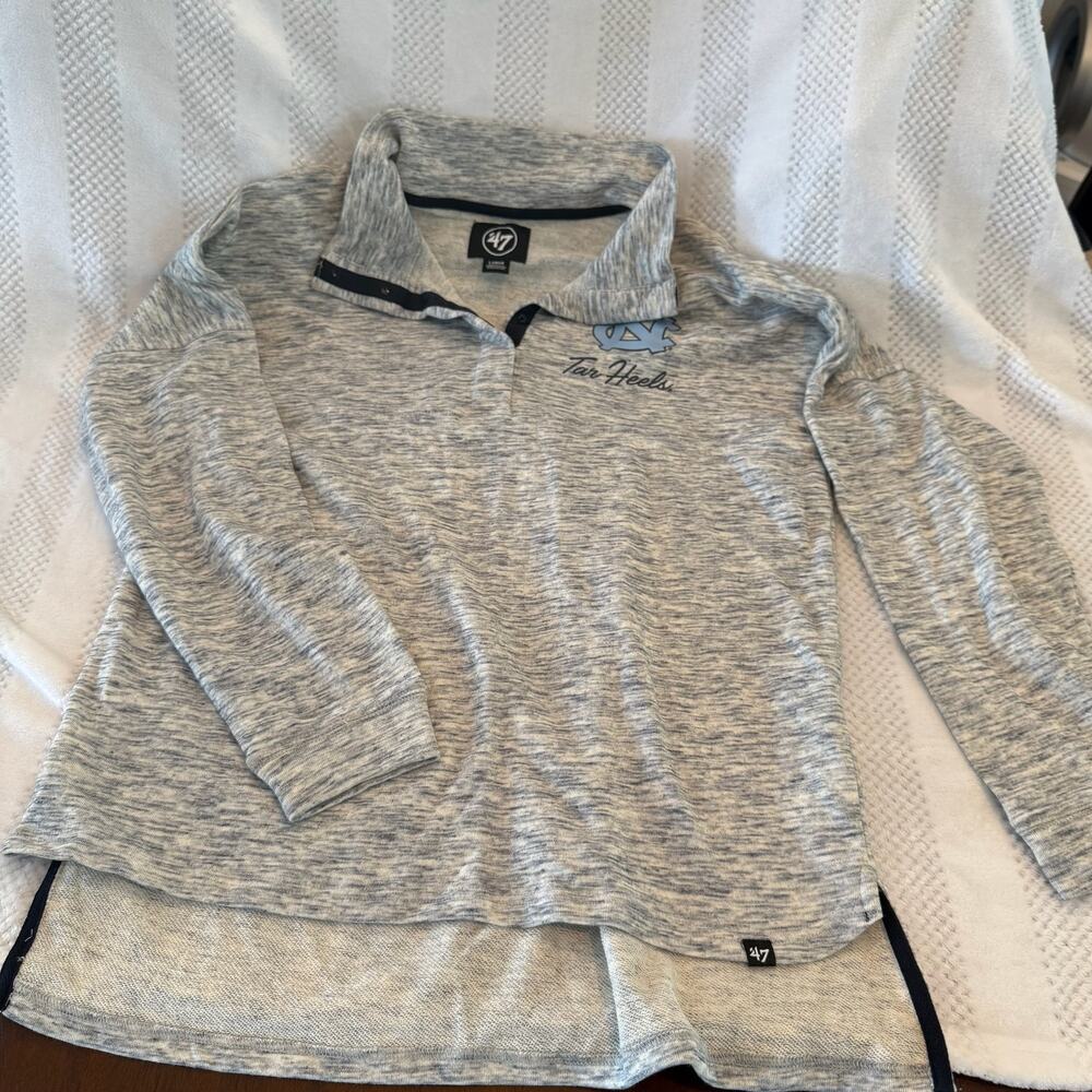 new 47 brand north carolina tar heels sweater size large L